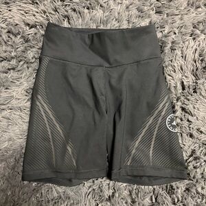 Adidas by Stella McCartney activewear workout black biker shorts size xs